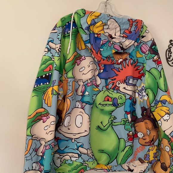 Members Only x Nickelodeon Rugrats Hooded Jacket Sz L - Picture 6 of 6